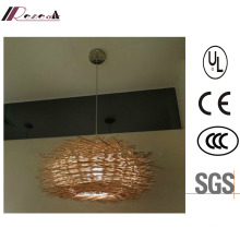 Guzhen Lighting Birds Natural Rattan Pendant Light